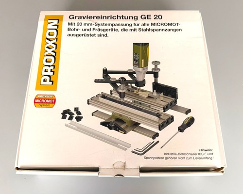 Proxxon ge20 engraving - proxxon,